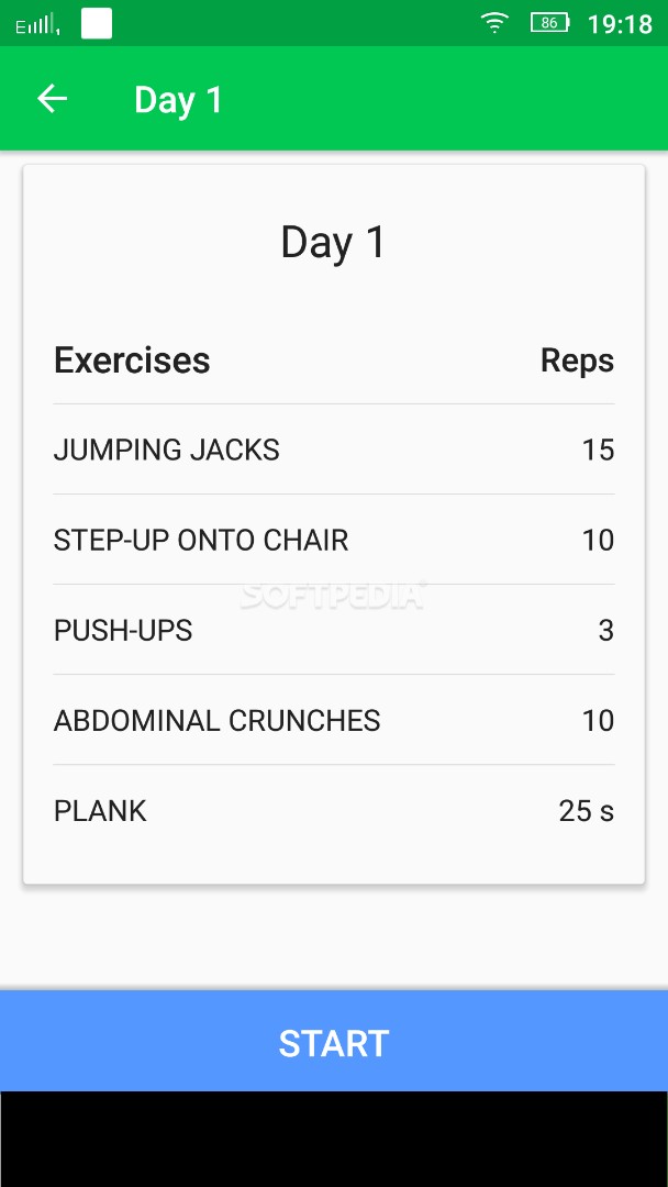 30 Day Fitness Challenge - Workout at Home screenshot #2