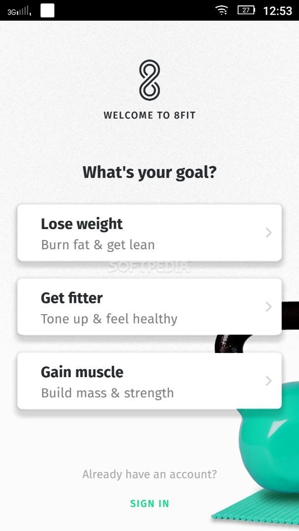 8fit Workouts & Meal Planner screenshot #0
