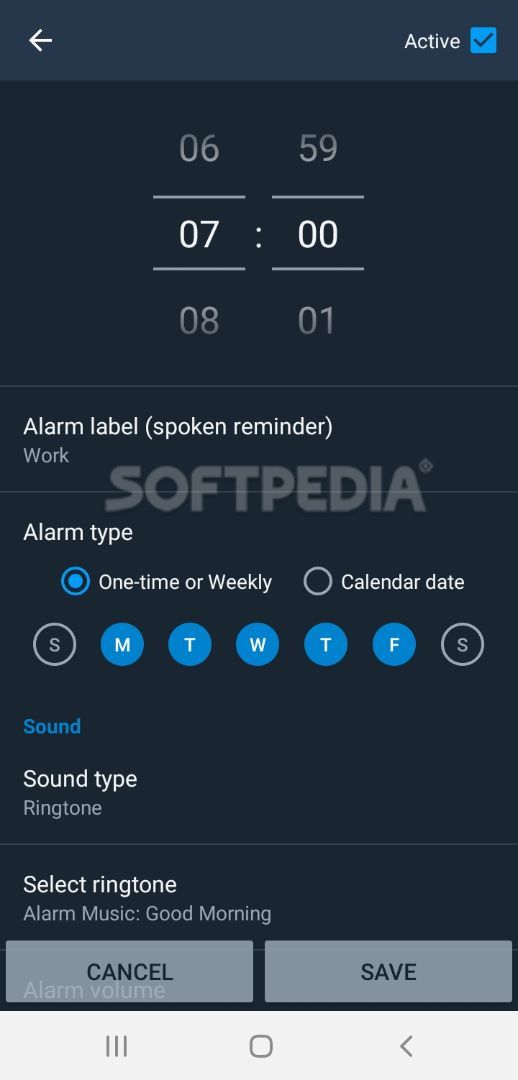 Alarm Clock Beyond - Talking Alarm, Radio & Music screenshot #0