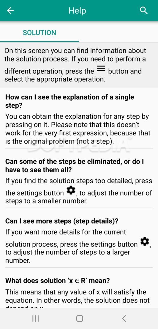 Algebrator - math calculator that shows steps screenshot #2