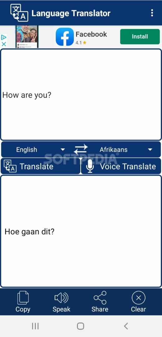All Languages Translator - Free Voice Translation screenshot #1