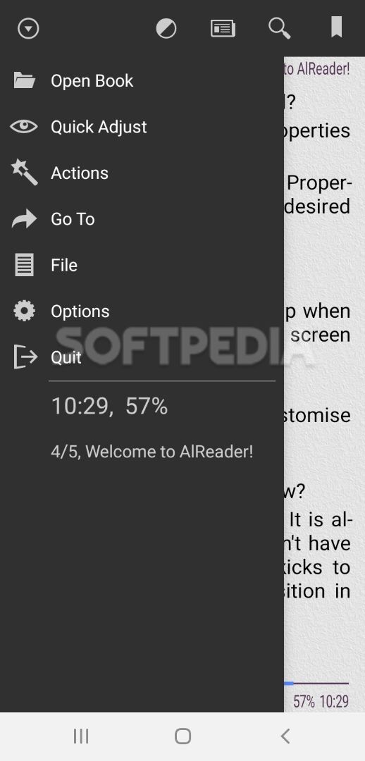 AlReader -any text book reader screenshot #5