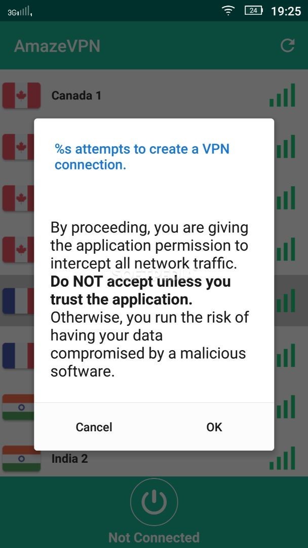 Amaze VPN (Free VPN Proxy) screenshot #3