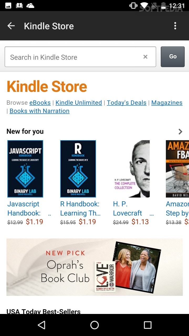 Amazon Kindle screenshot #3