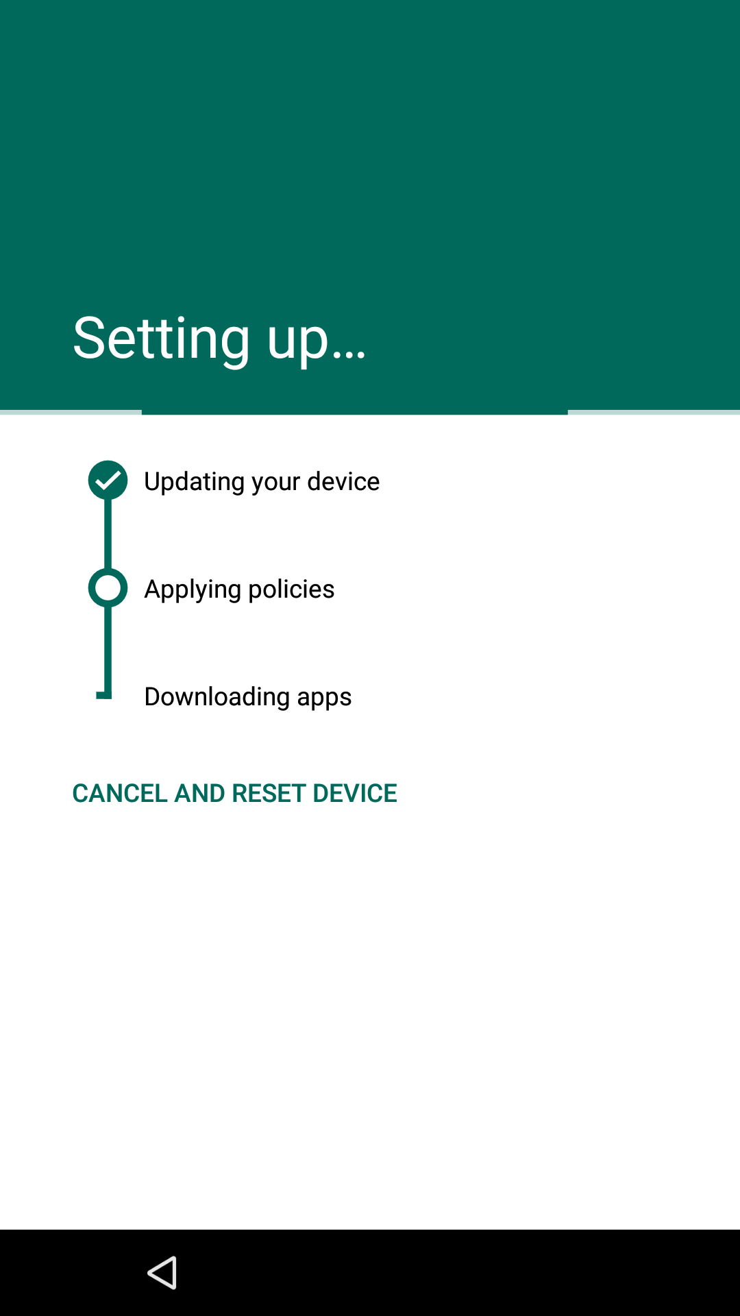 Android Device Policy screenshot #2