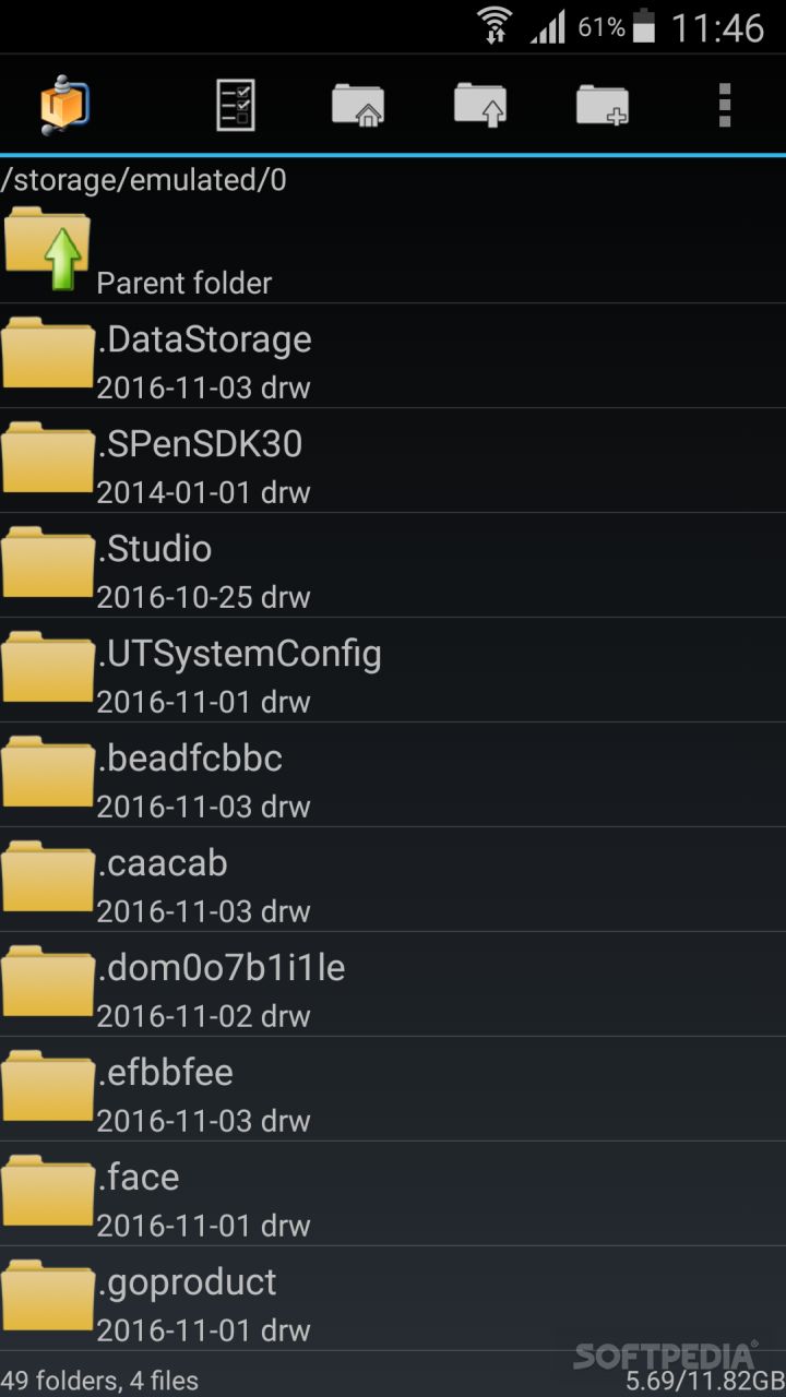 AndroZip File Manager screenshot #2