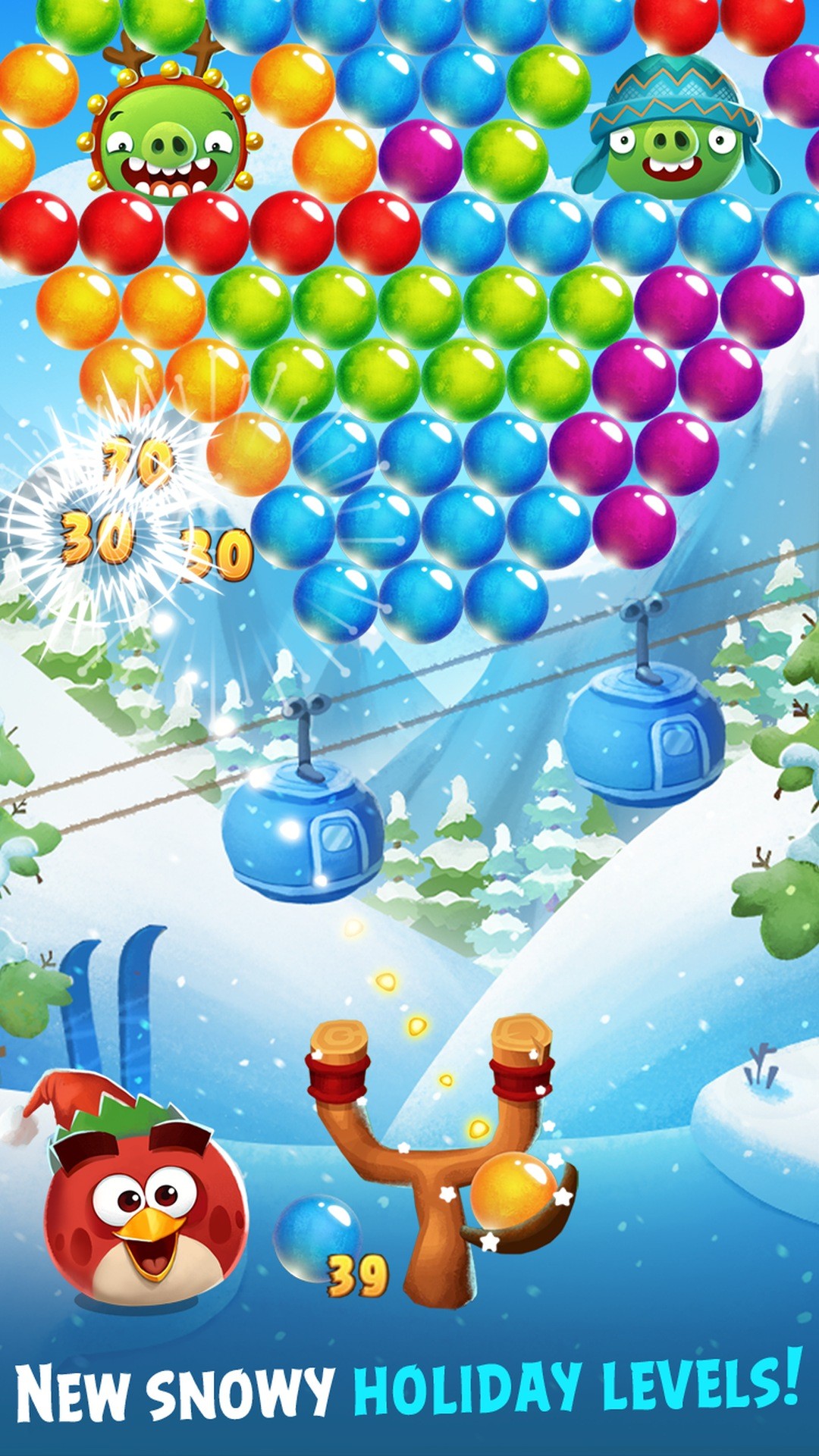 Angry Birds POP Bubble Shooter screenshot #0