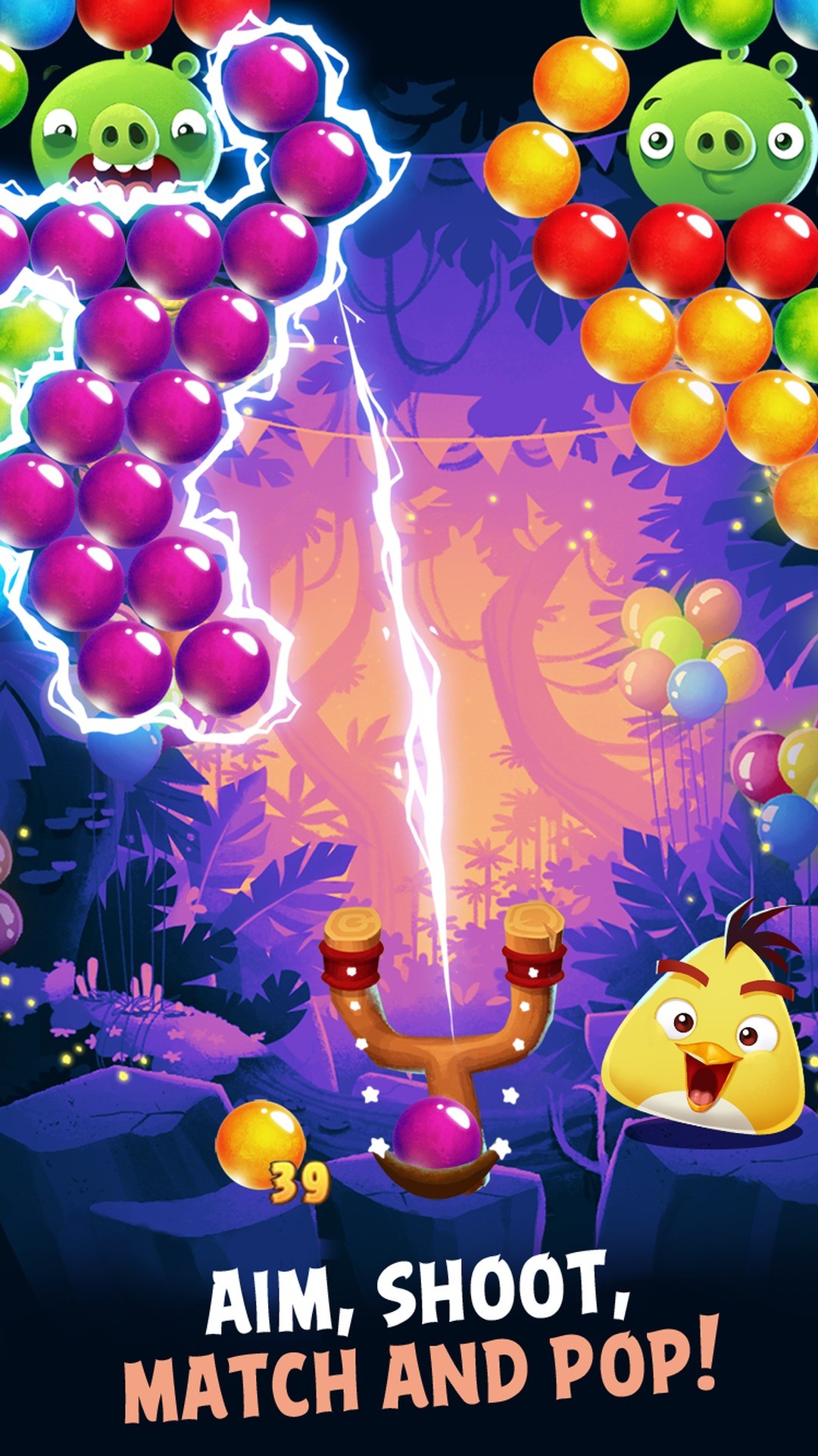 Angry Birds POP Bubble Shooter screenshot #1