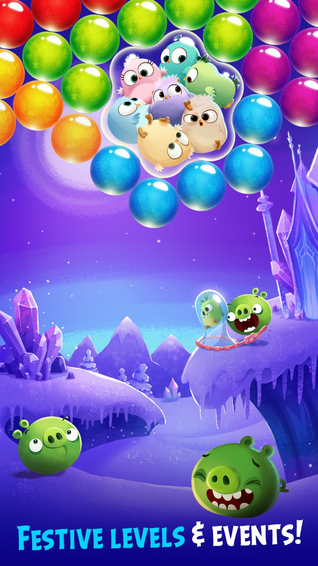 Angry Birds POP Bubble Shooter screenshot #2