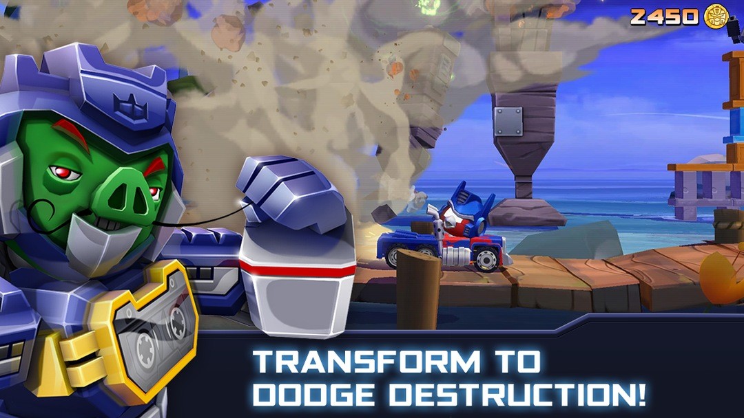 Angry Birds Transformers screenshot #1