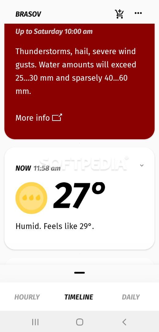 Appy Weather: the most personal weather app screenshot #1