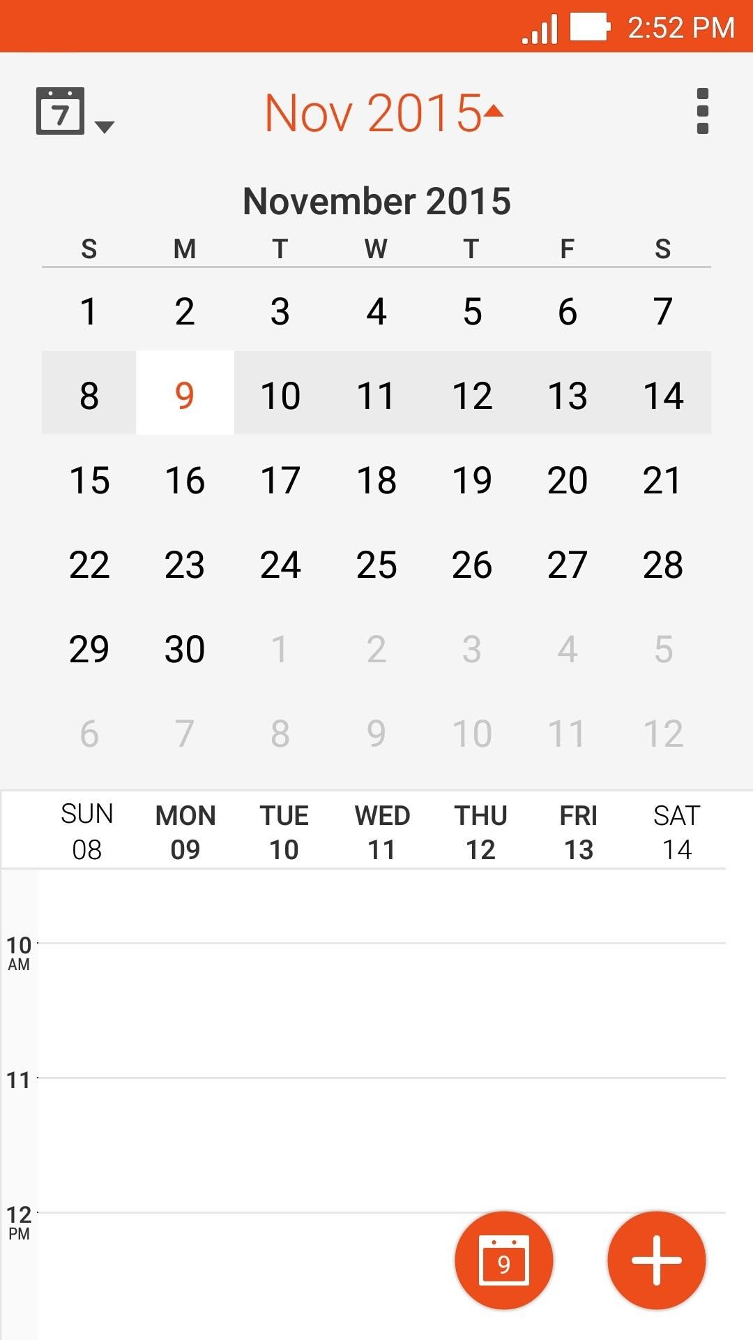 ASUS Calendar screenshot #5