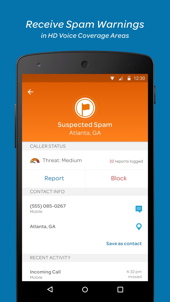 AT&T Call Protect screenshot #1