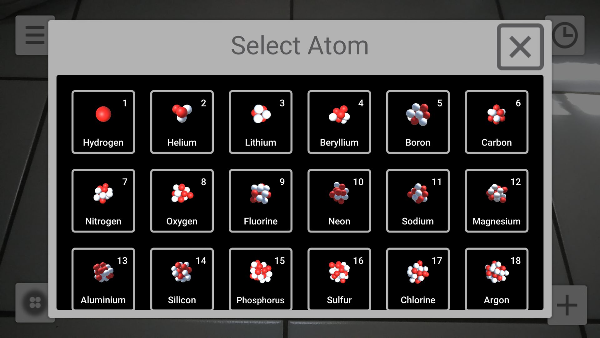Atom Visualizer for ARCore screenshot #4