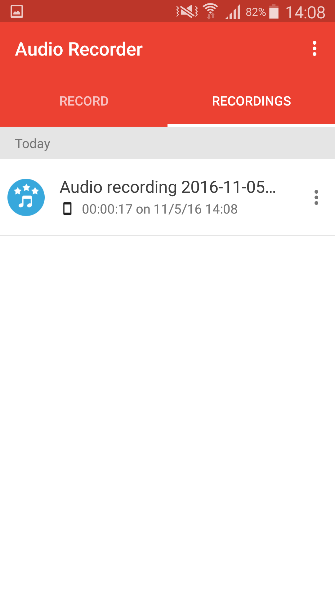 Audio Recorder screenshot #5