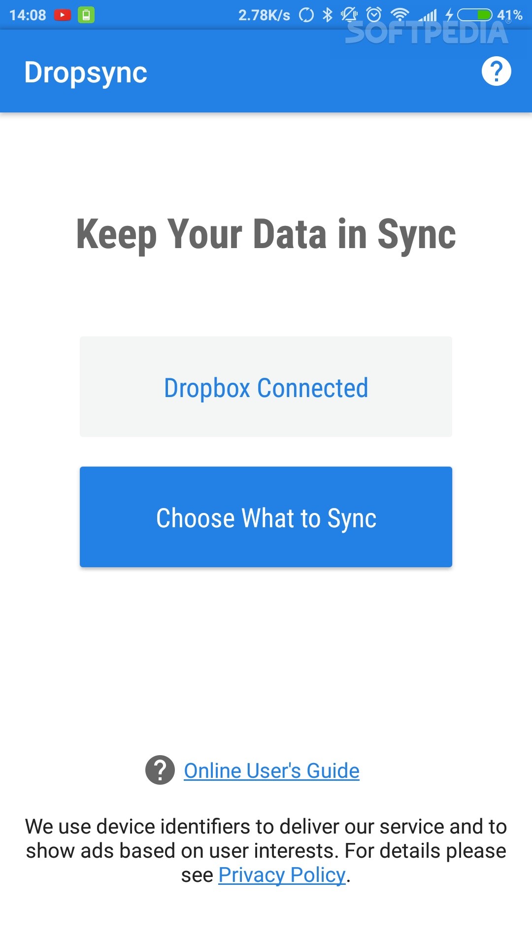 Autosync for Dropbox - Dropsync screenshot #0