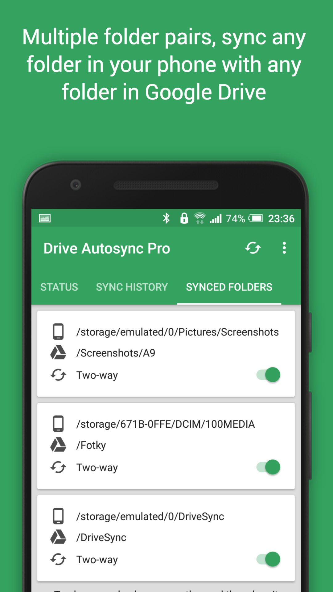 Autosync Google Drive screenshot #5