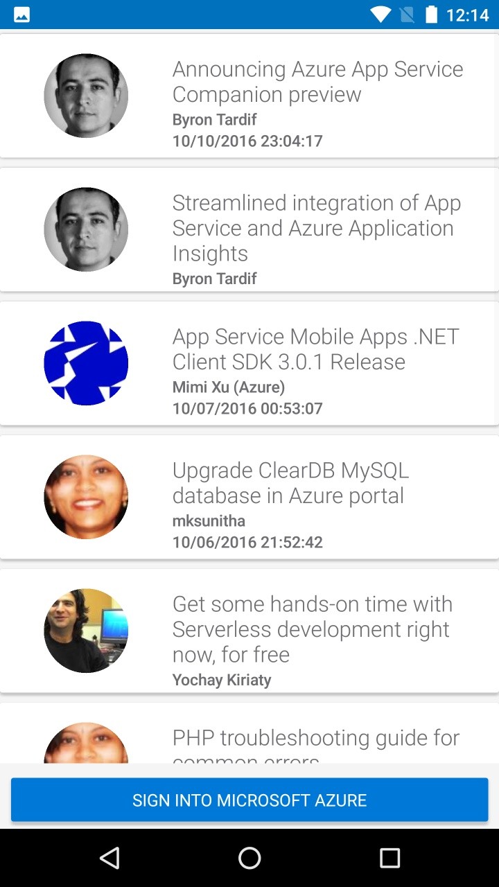 Azure App Service Companion screenshot #1