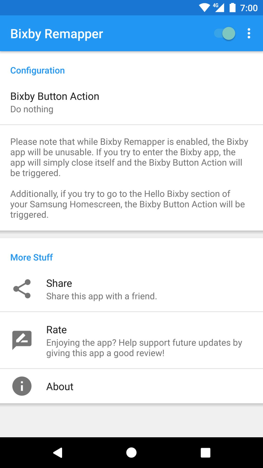 Bixby Button Remapper screenshot #0
