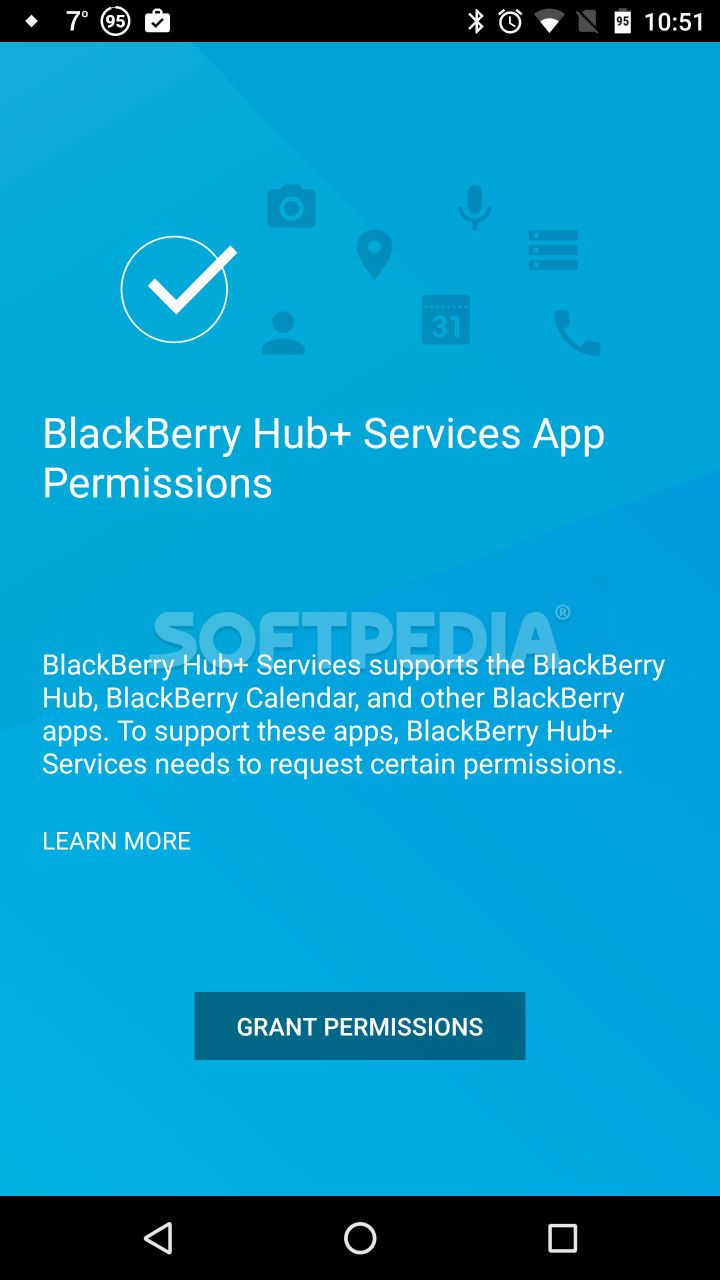 BlackBerry Hub+ Services screenshot #0