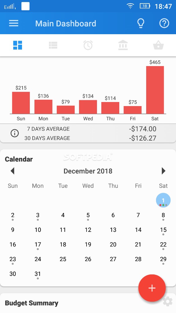 Bluecoins Finance: Budget, Money & Expense Tracker screenshot #1
