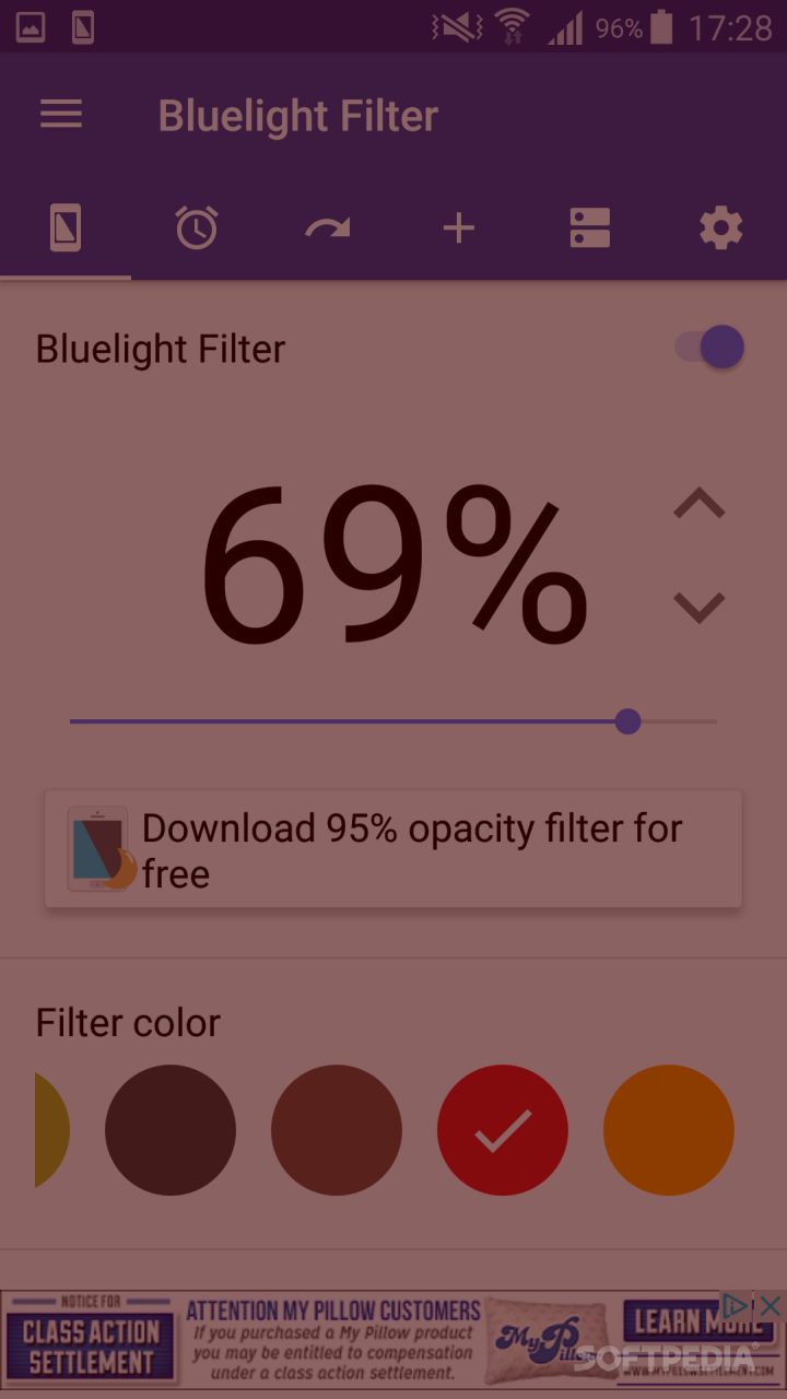 Bluelight Filter for Eye Care screenshot #1