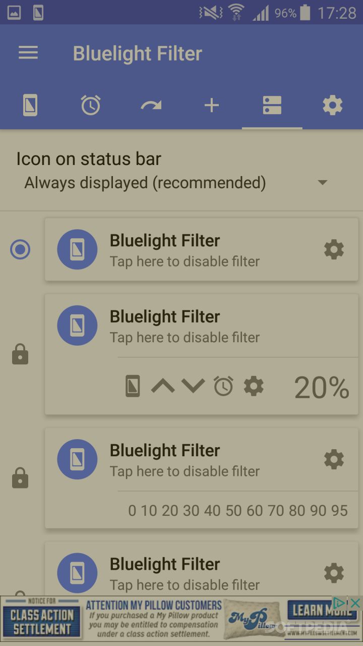Bluelight Filter for Eye Care screenshot #5