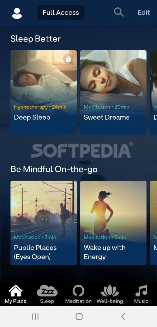 Breethe - Calm Meditation & Sleep Sounds screenshot #1