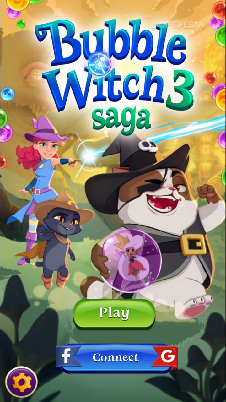 Bubble Witch Saga 3 - Level 1 - 10 Gameplay 
