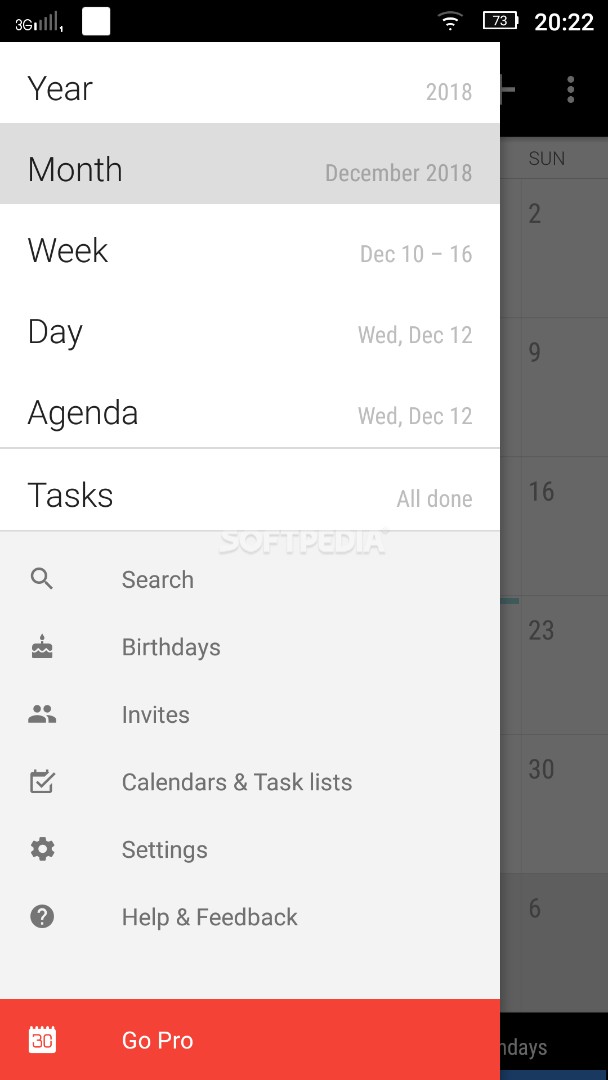 Business Calendar 2 screenshot #0