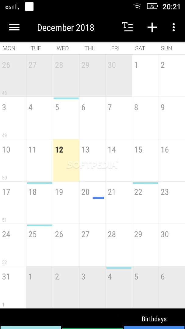 Business Calendar 2 screenshot #1
