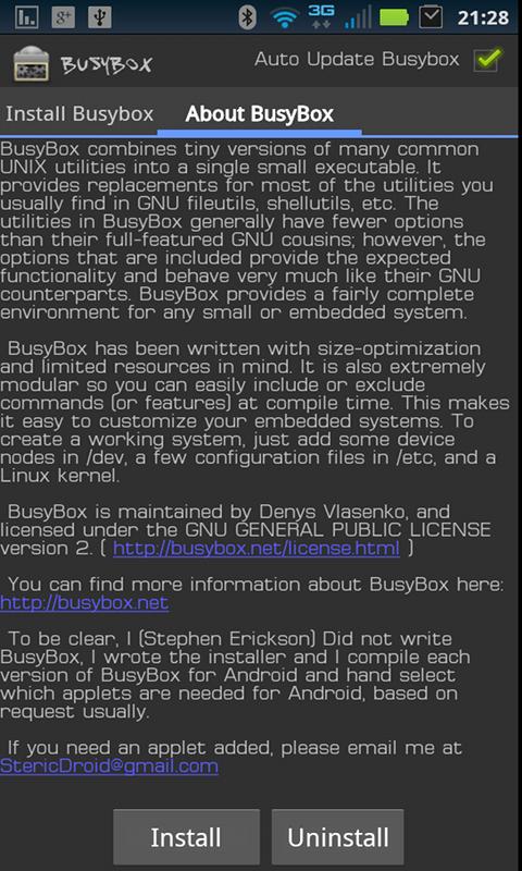 BusyBox screenshot #2