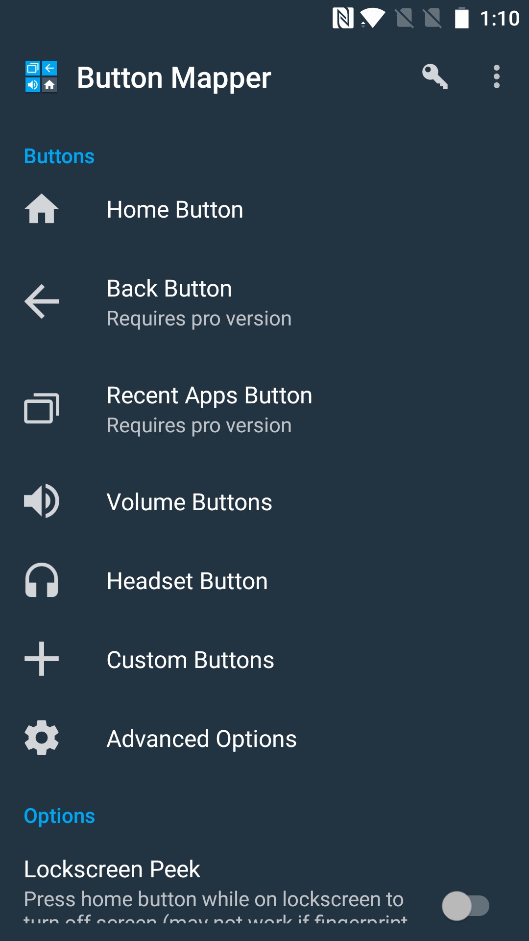 Button Mapper: Remap your keys screenshot #0