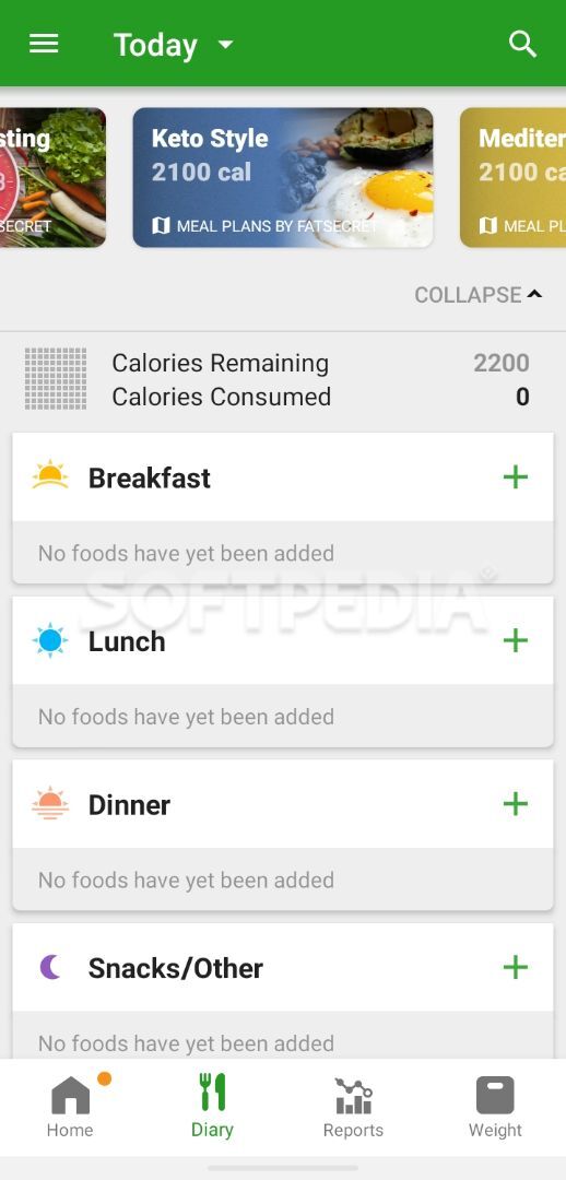 Calorie Counter by FatSecret screenshot #0