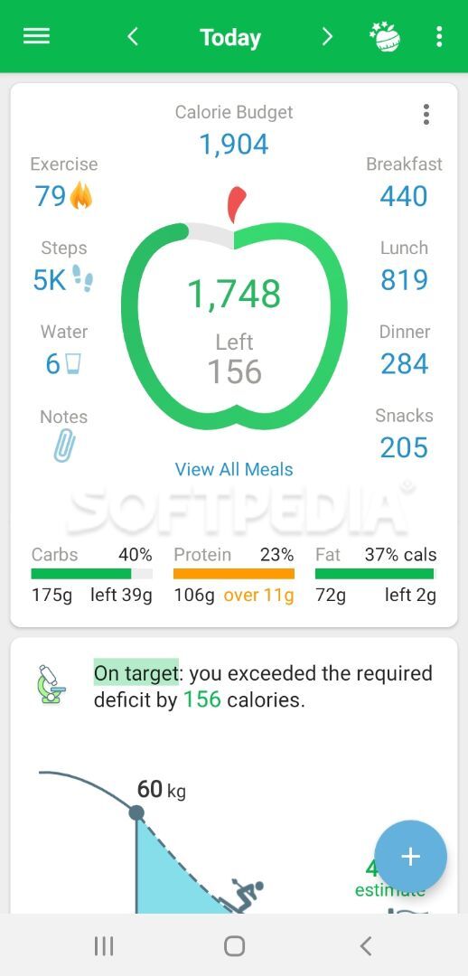 Calorie Counter - MyNetDiary, Food Diary Tracker screenshot #0