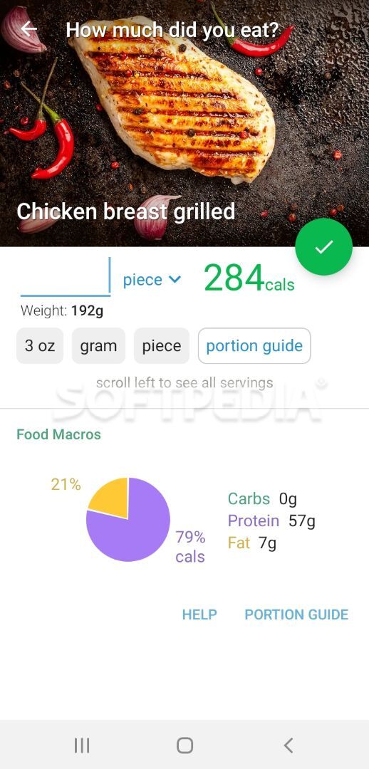 Calorie Counter - MyNetDiary, Food Diary Tracker screenshot #2