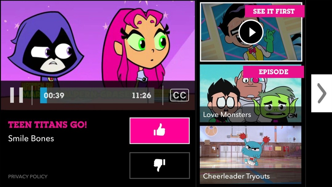 Cartoon Network App screenshot #3