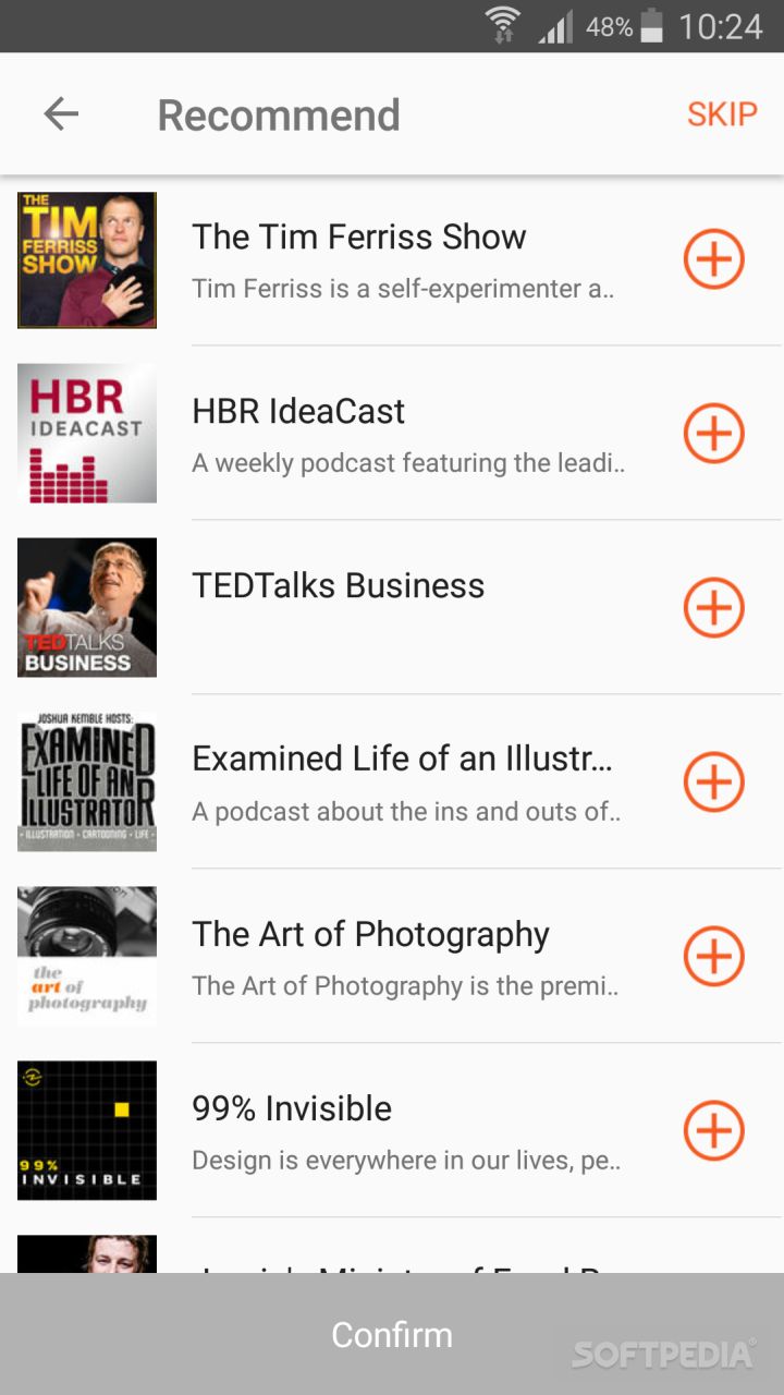 Podcast Player - CastBox screenshot #1
