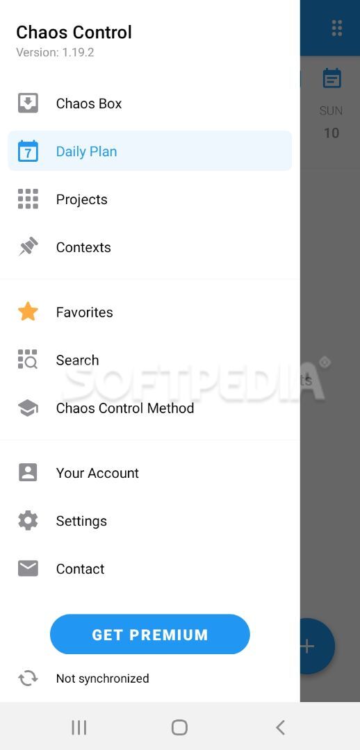 Chaos Control: GTD Organizer & Task List Manager screenshot #0