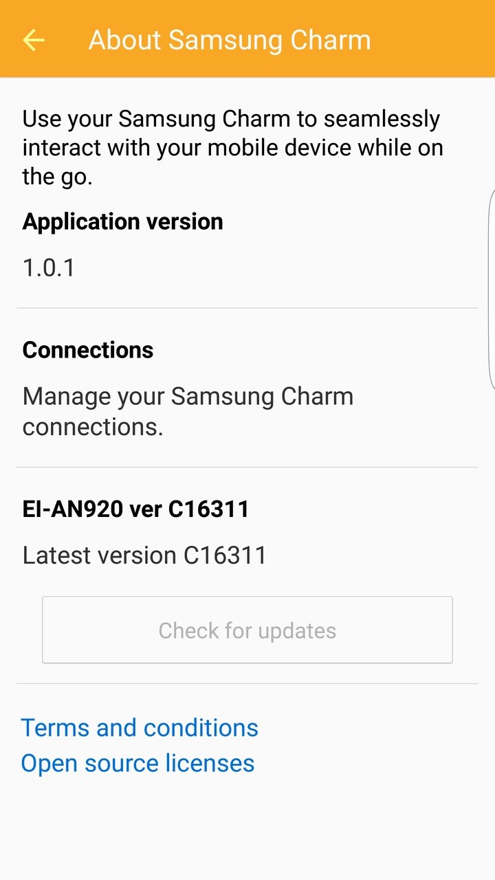 Charm by Samsung screenshot #3