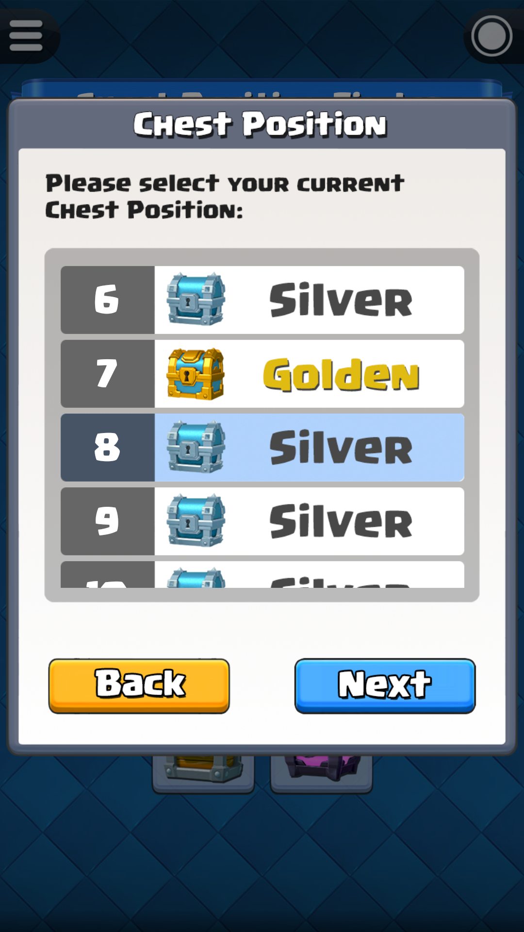 Chest Tracker for Clash Royale screenshot #2