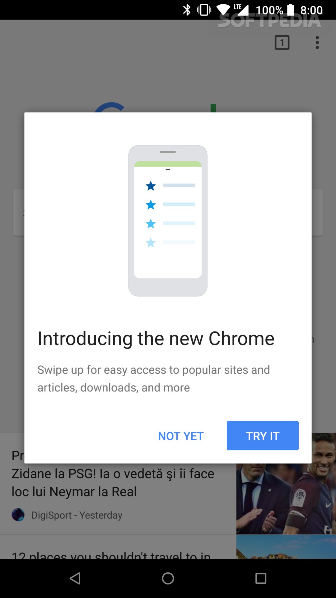 Google Chrome Beta screenshot #1