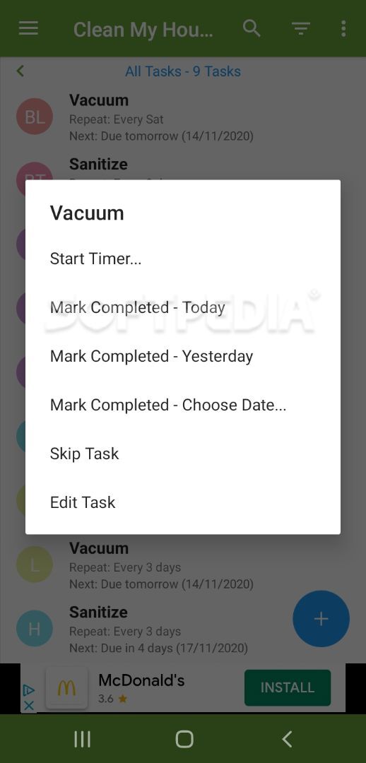 Clean My House – Chore To Do List, Task Scheduler screenshot #5