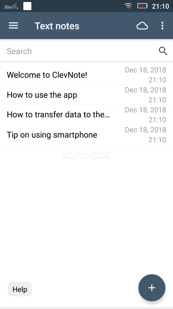 ClevNote - Notepad, Checklist screenshot #0