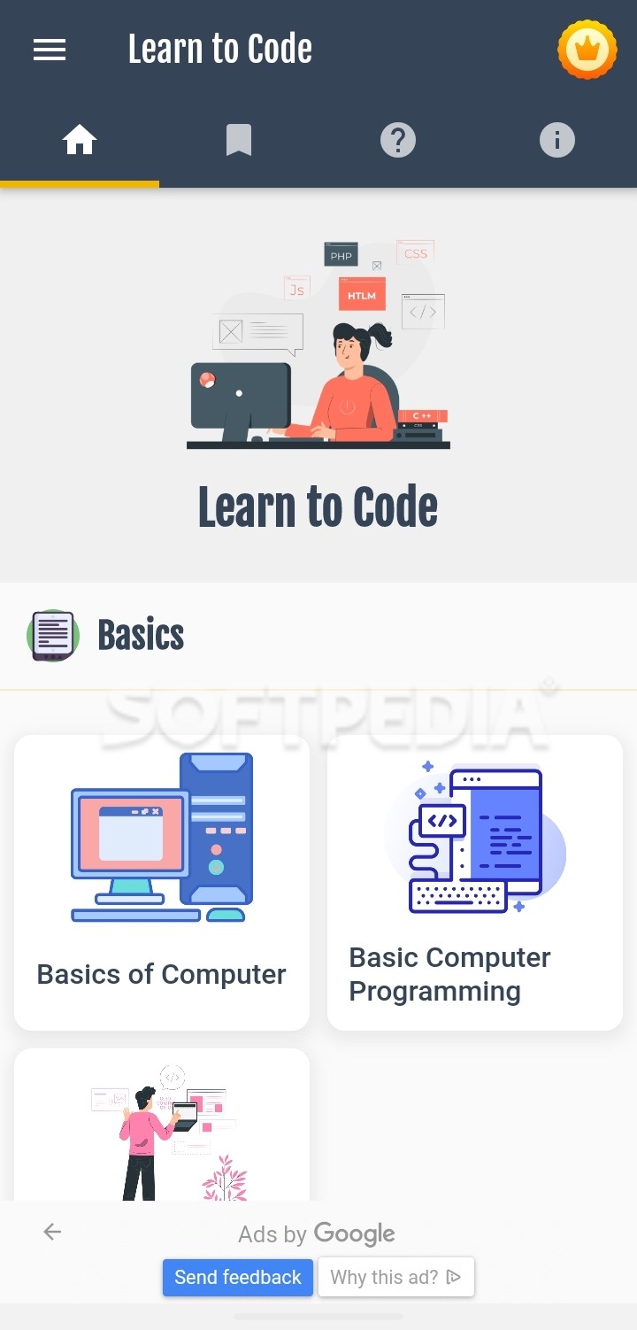 Learn Computer Programming & Coding Free - CodeDev screenshot #0