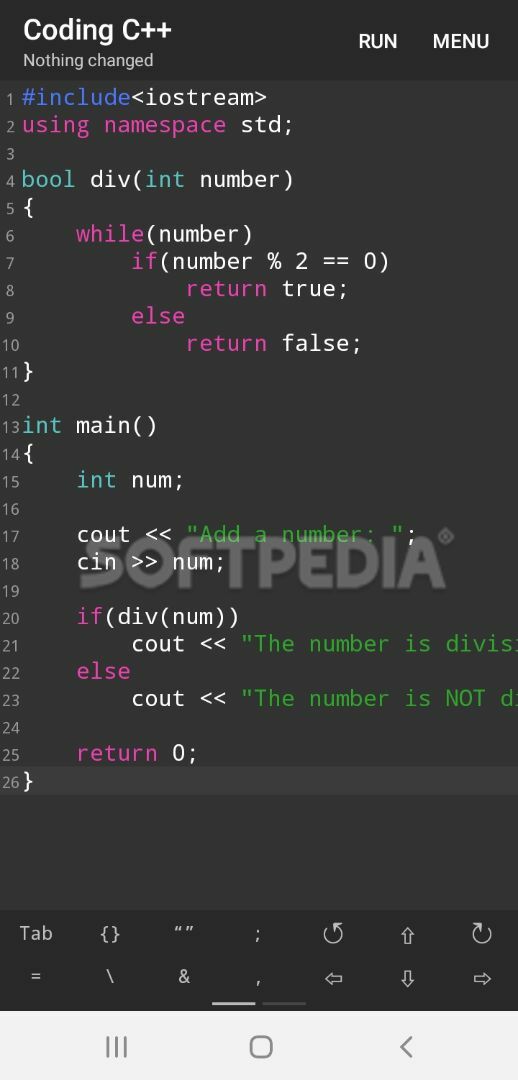 Coding C++ - The offline C++ compiler screenshot #2