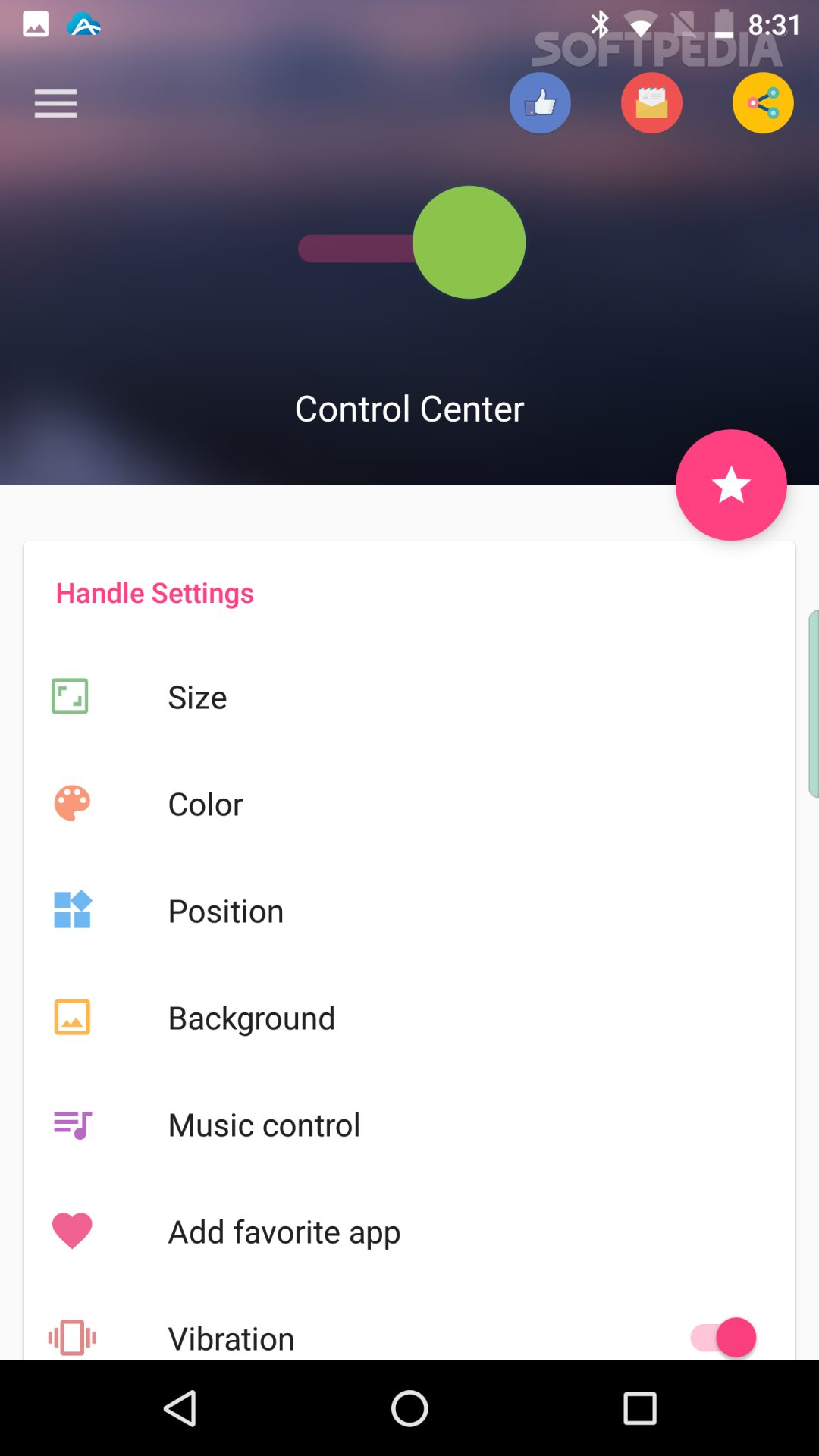 Control Center OS 11 screenshot #3