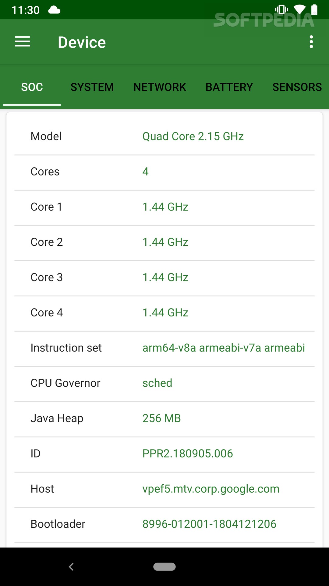 CPU X : System & Hardware info screenshot #0