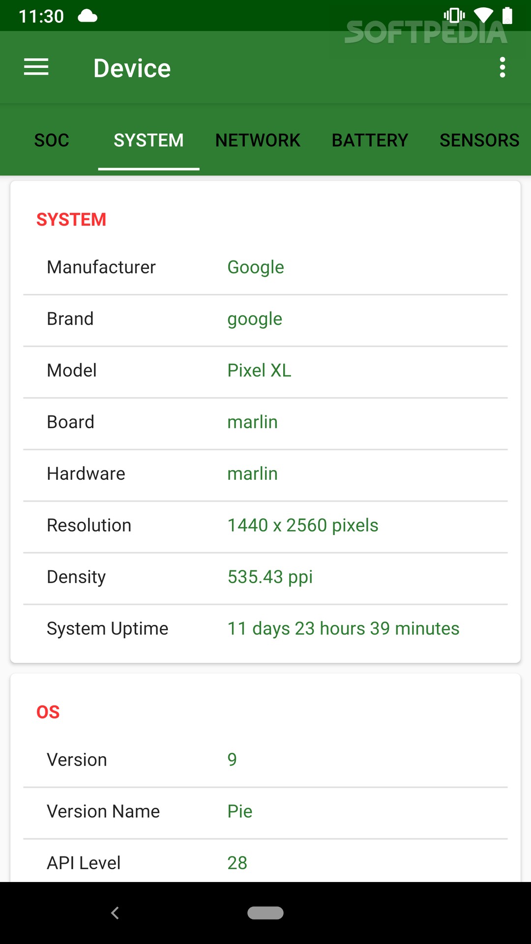 CPU X : System & Hardware info screenshot #1
