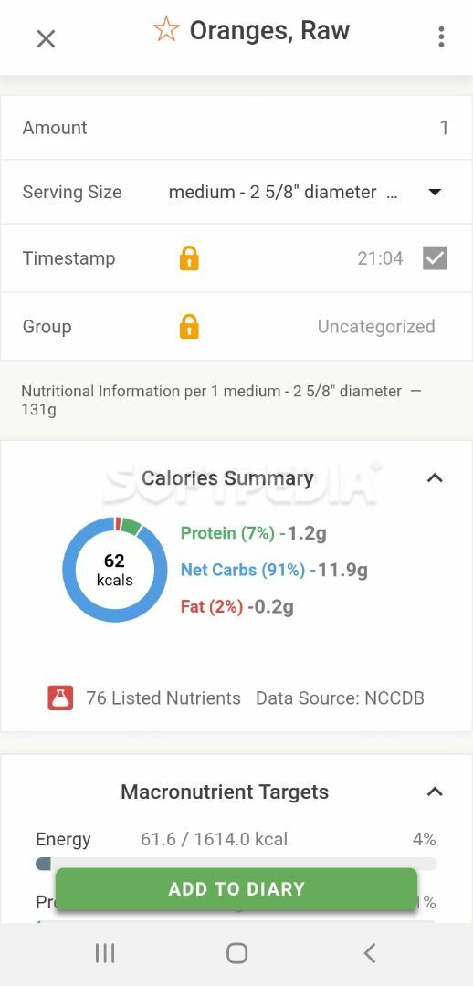 Cronometer – Nutrition Tracker screenshot #2